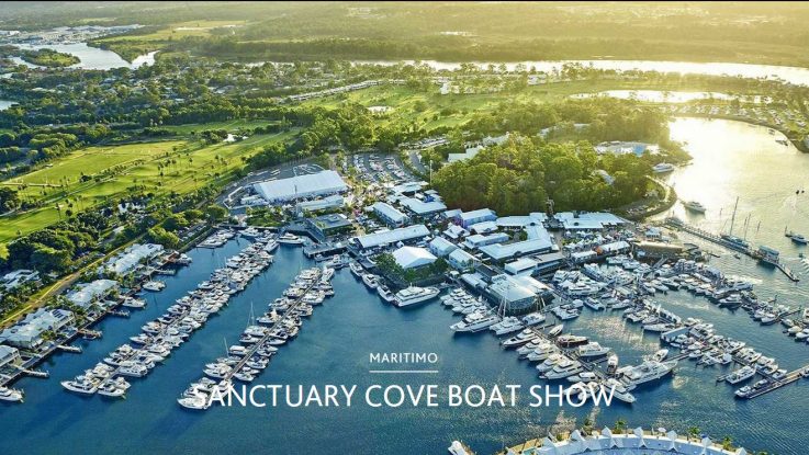 MARITIMO PLANNING MAJOR ON WATER DISPLAY FOR SANCTUARY COVE BOAT SHOW